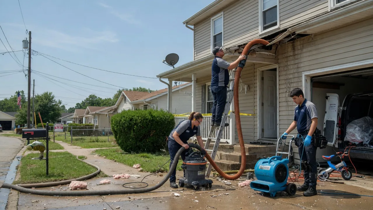 Water Damage Restoration in Como, NC near me